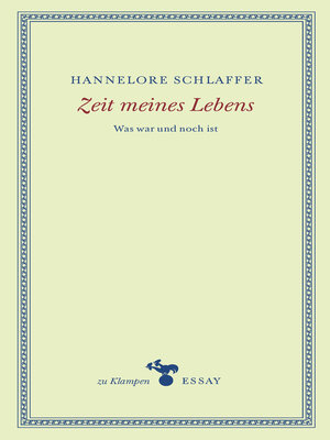 cover image of Zeit meines Lebens